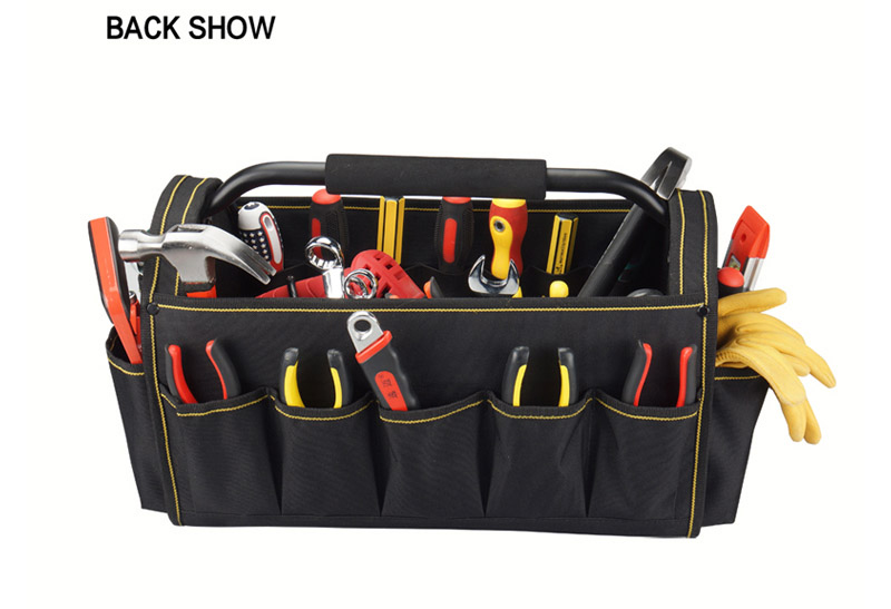 Heavy Duty Rolling Rugged Holding Backpack Porter Cable Tote Tool Bag for Electrician