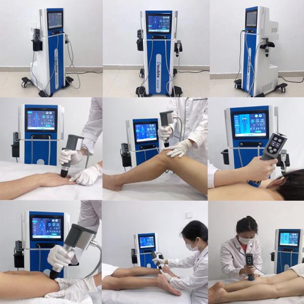 2 In 1 Pneumatic Electromagnetic Shockwave Therapy Machine Pain Relief