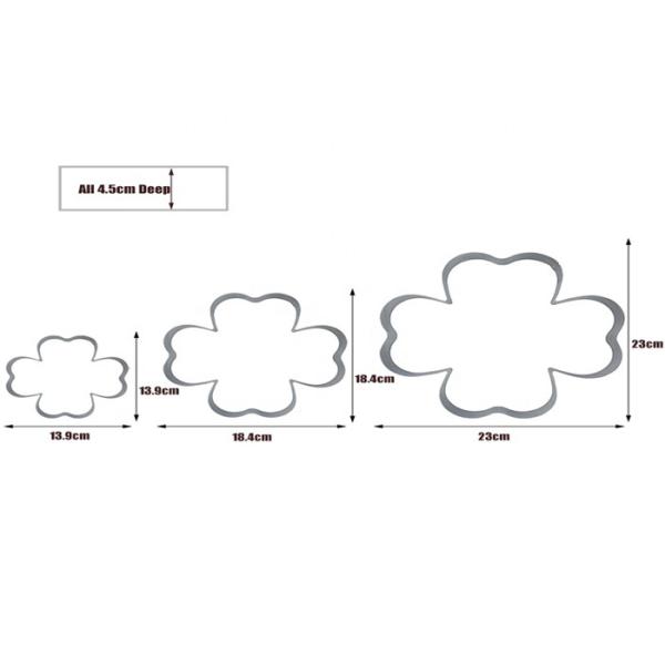RK Bakeware China- Нержавеющая сталь Mousse Ring для приготовления Mousse Cake