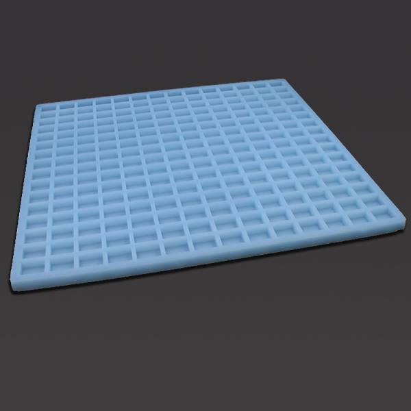 224 Cavities Square Silicone Candy Mold Heatproof For Caramel