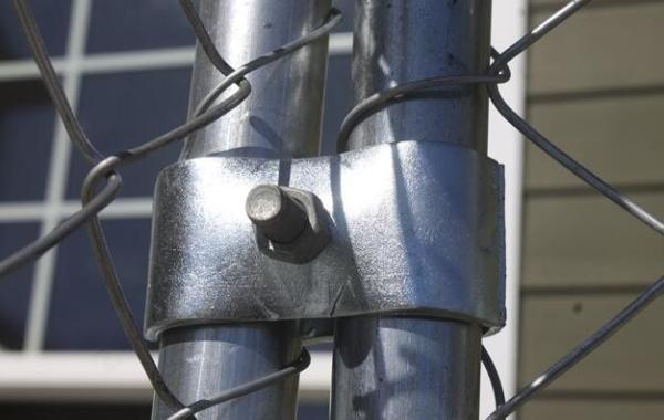 8'x12' temporary chain link fence panels diameter wire 11.5ga chain link mesh 2 x 2 tube 35mm wall thick 1.60mm
