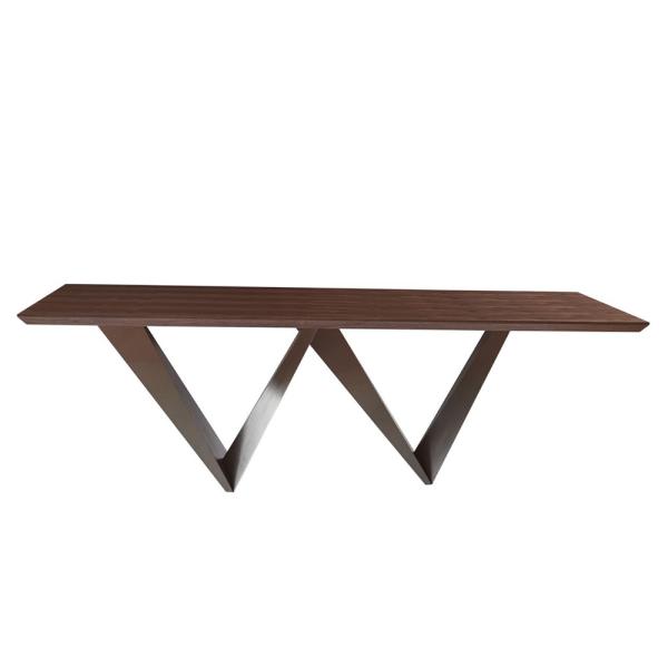 High-quality Modern Metal Frame Living room Furniture  Solid Wood  Design  Dining Table sets