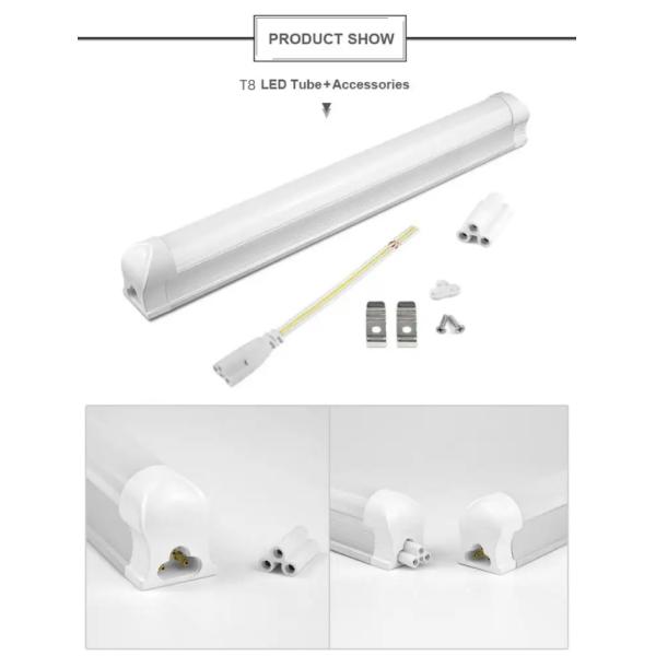 SMD2835 T8 интегрировало трубки T8 приведенные трубки 4ft 1200mm 18W 20W AC85-265V алюминиевые