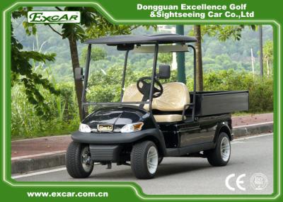A utilidade elétrica do golfe de 2 Seater Carts o carro com erros do hotel bonde com carga de alumínio