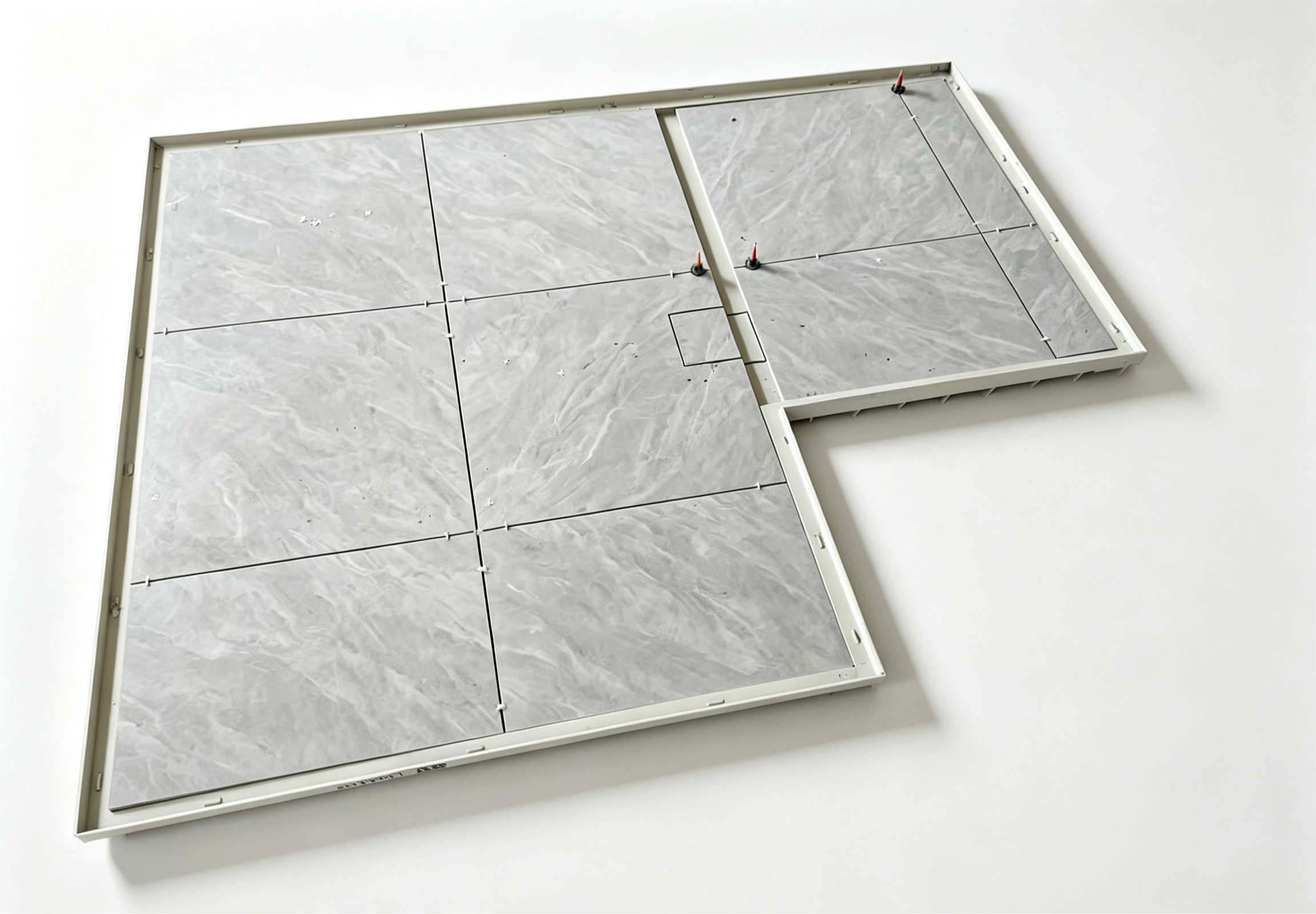 Durable SMC Shower Base Wet Dry Tile Ready Shower Pan Lightweight