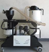 Aspirador industrial para limpeza de betão