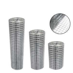 1 Inch X 1/2 Inch Weld Wire Mesh Pamel China Factory Galvanized Wire Welded Mesh 2m Used for Mesh Fence
