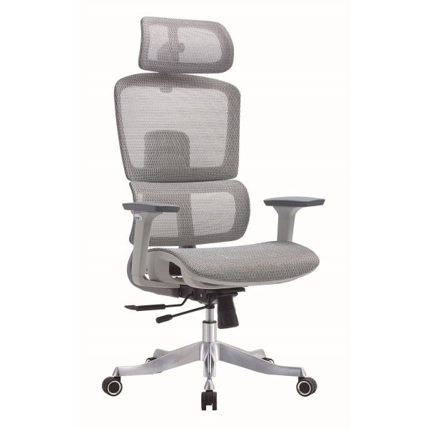 Office Full Mesh Ergonomic Computer Chair With Headrest 3D Armrest