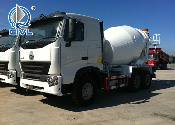 Sinotruk Howo7 10CBM Trailer Mounted Concrete Mixer Truck RHD 6X4 Concrete Mixer Pump Truck