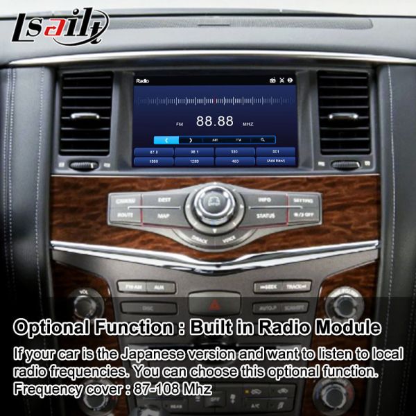 Lsailt Android Carplay Multimedia Screen for 2011-2017 Nissan Patrol Y62