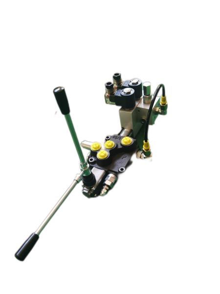 Industrial Multiway Valve Hydraulic Directional Valve Manual Or Electric Two Controls