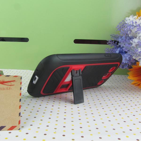 Red Brand New PC / TPU Cute Case For Samsung Galaxy s3 i9300 With Stand For Girls