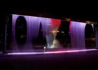 Wall Decorative Digital Water Curtain Fountain For Hotel Lobby Office And Home
