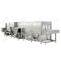Máquina de lavar caixas industriais Lavadora de caixas