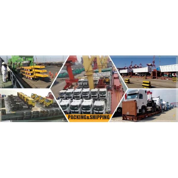 6-Cylinder Engine 375HP Heavy Duty Dump Dumper Tipper HOWO Truck Construction Machinery