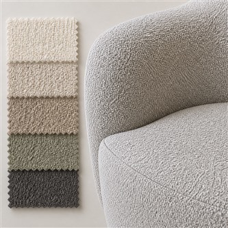 Contemporary Two-Button 1-Seater Swivel Lounge Chair TR-H005