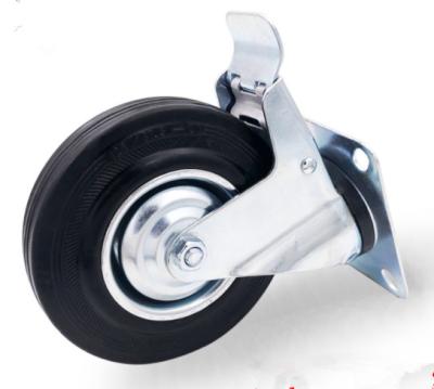 5 Inch Locking Casters Lockable Caster Wheels Locking Swivel Casters 125mm