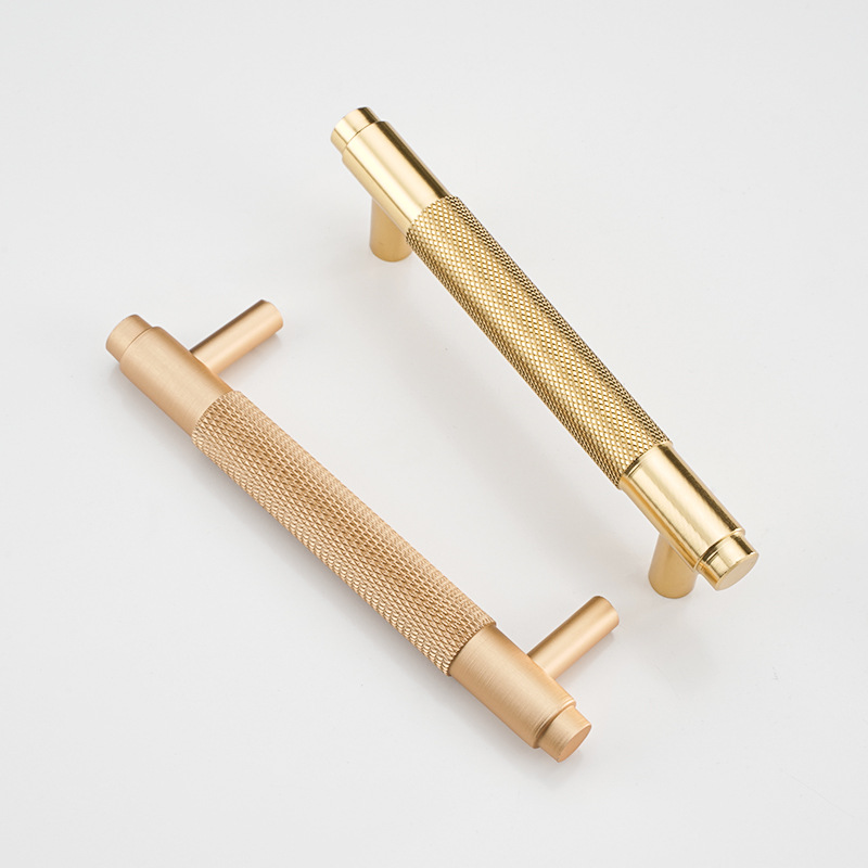 Classic Emboss T Handle Pull Dresser Knobs Handle Luxury Zinc Alloy Furniture Kitchen Cabinet Pull Handle Drawer
