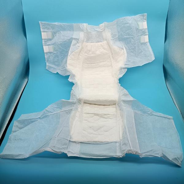 3-D Leak Prevention Incontinence Disposable Briefs for Big Adult Diaper Nappy Durable