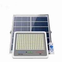 Lentille de 500W, projecteurs de jardin extérieur, lampes d' inondation à commande à distance solaire