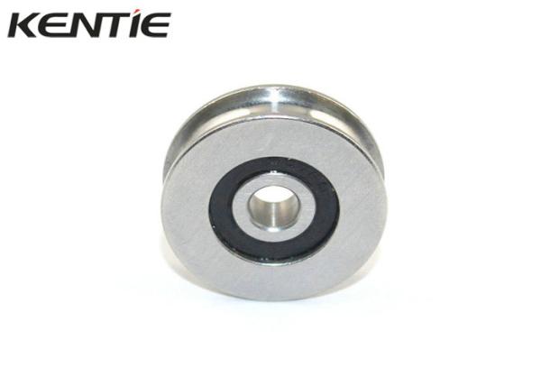 Guide Wheel U Groove Track Roller Bearing , High Speed 626 2RS U Groove Pulley Bearing