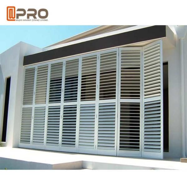 Rational Construction Aluminum Louver Door Louver Shutter Window Water Proof