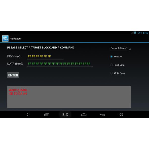 RFID NFC Wall Tablet POE Panel PC RFID NFC Wall Tablet POE Panel PC With Demo APP And Source Code