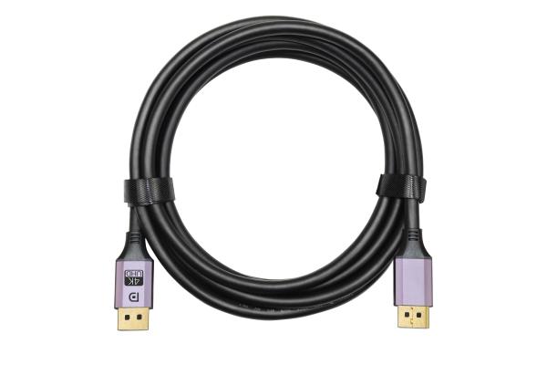 1M 2M 3M DP 1.2 4K 1080P 60Hz Displayport To HDMI Cable For Connecting Laptop