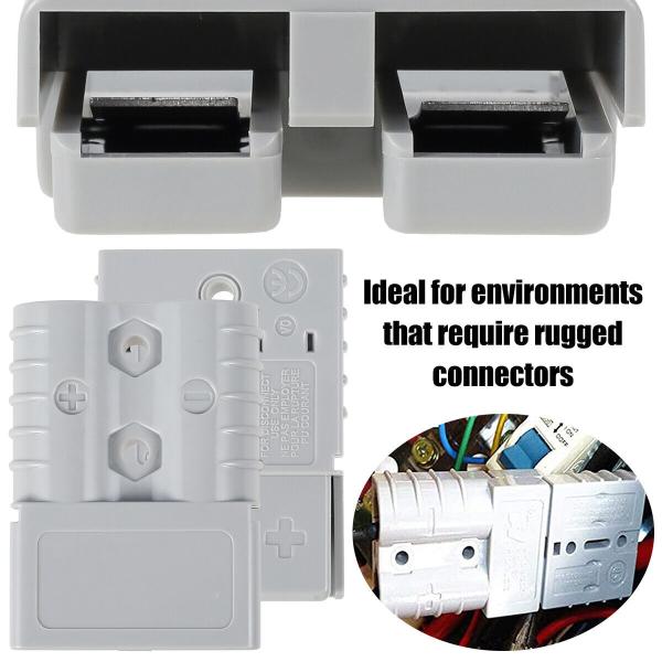 Быстрый высокопоточный провод 50А Андерсон вставка Электрический вилочный погрузчик Батарея взаимосвязанности Ключ к питанию типа лезвия