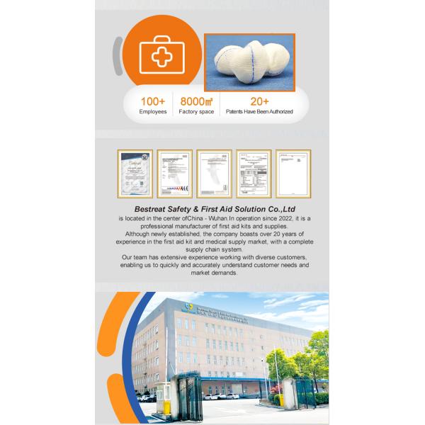 Medical Supplies Absorbent Gauze Ball 100% Cotton X-ray Peanut Absorbent Surgical Gauze Ball