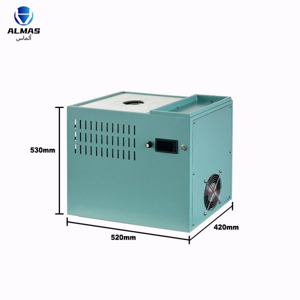 27KG Lightweight 220V Single Phase 5KW Melting Furnace for Jewelry Smelting and
