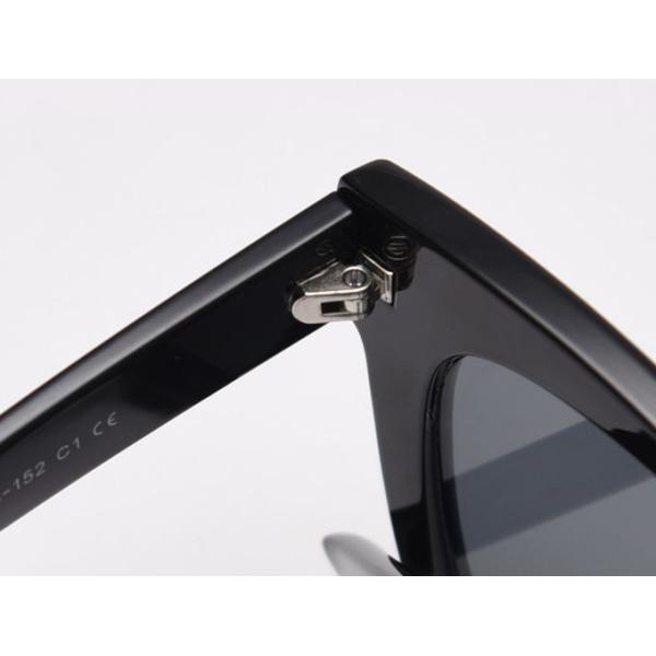 Trendy Fashion BSCI Women Cat Eye Sunglasses 147MM Leopard Frame