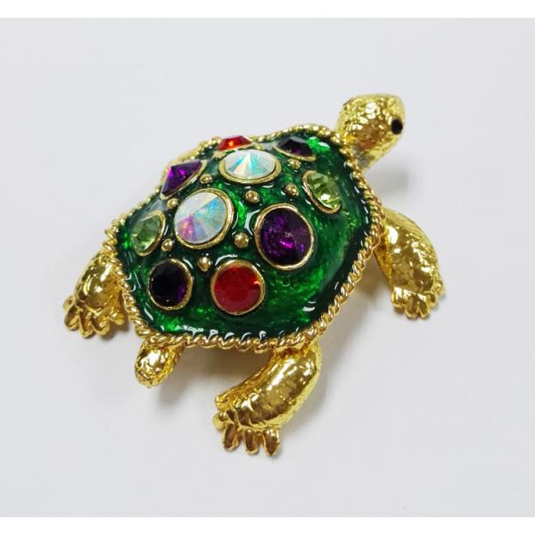 Fashion Alloy Turtle Jewelry Box green turtle trinket box/jewelry box