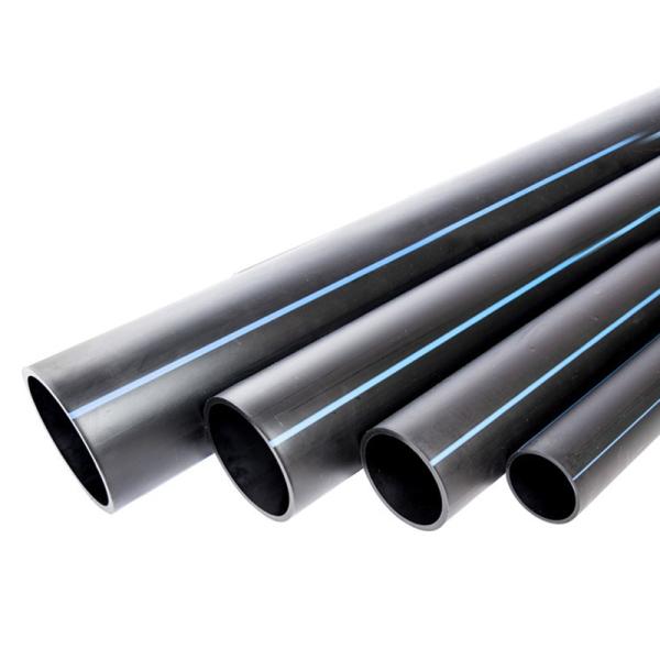 Black Plastic HDPE Water Supply Pipe Water Supply Pipe Coil 1.6MPA