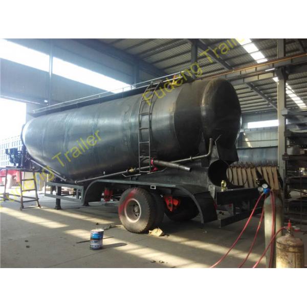 50cbm Bulk Cement Tank Semi Trailer , Silo Bulker Cement Tank Trailer