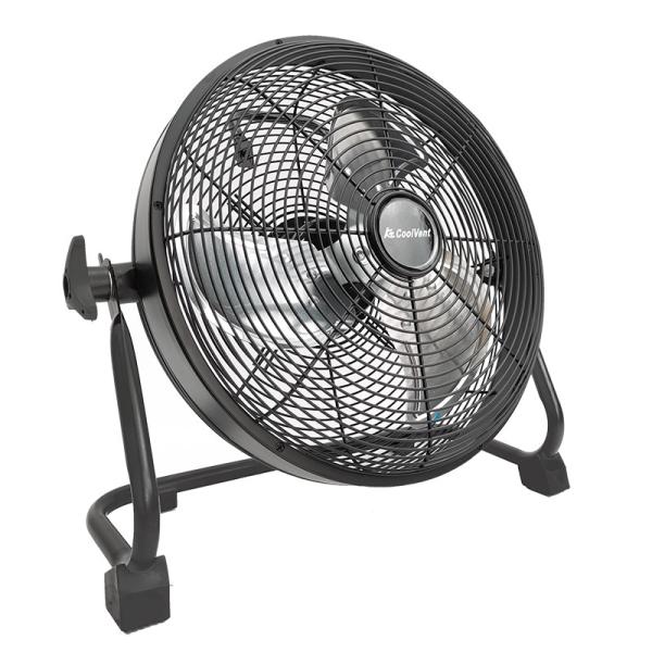 26 650mm Industrial Floor Fans 230W 13800 m3/h Black
