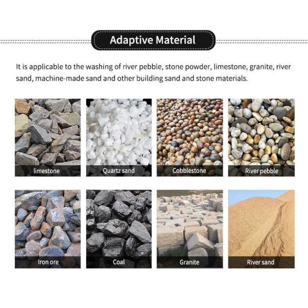 Lavadora de arena con rueda de cubo Lavadora de arena con rueda de piedra