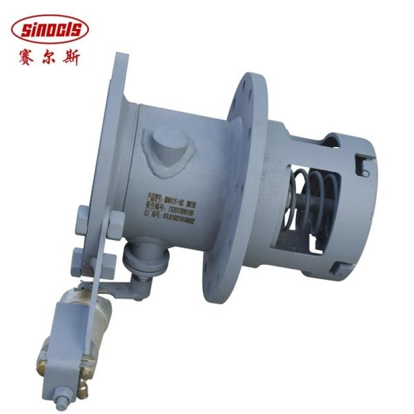 Offer Carbon Steel Fuel Oil Tank Mechanical Pneumatic Emergency Bottom Valve For Asphalt / Crude