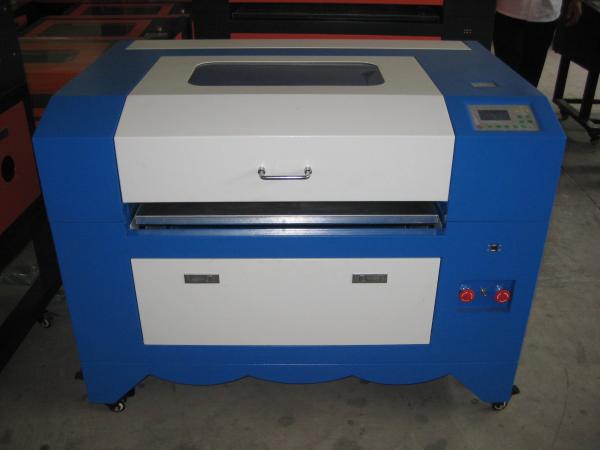 50 Watt CO2 Laser Cutting Engraving Machine , Laser Glass Engraver