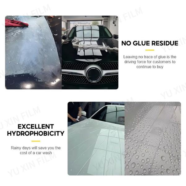 OEM High Stretch TPU Clear PPF Film 1.52x15M Car Body Protection Film Non Yellowing