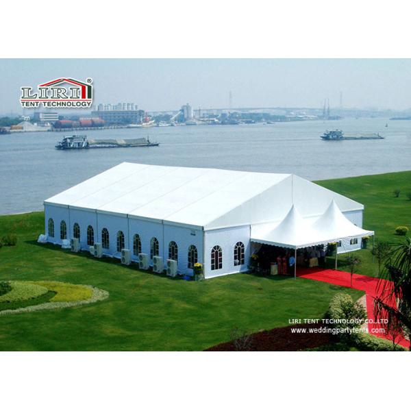 Белый ПВК делает шатры водостойким свадьбы двери роскоши 20кс30м вне большие