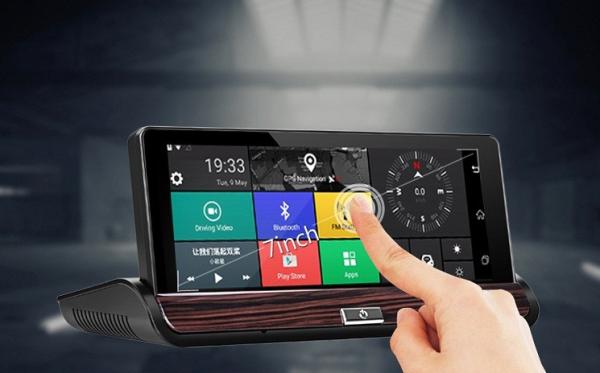 Car Camera Full HD 1080P Rearview Mirror Wifi 3G Car DVR with GPS Navigation 7 Android Dash Camera