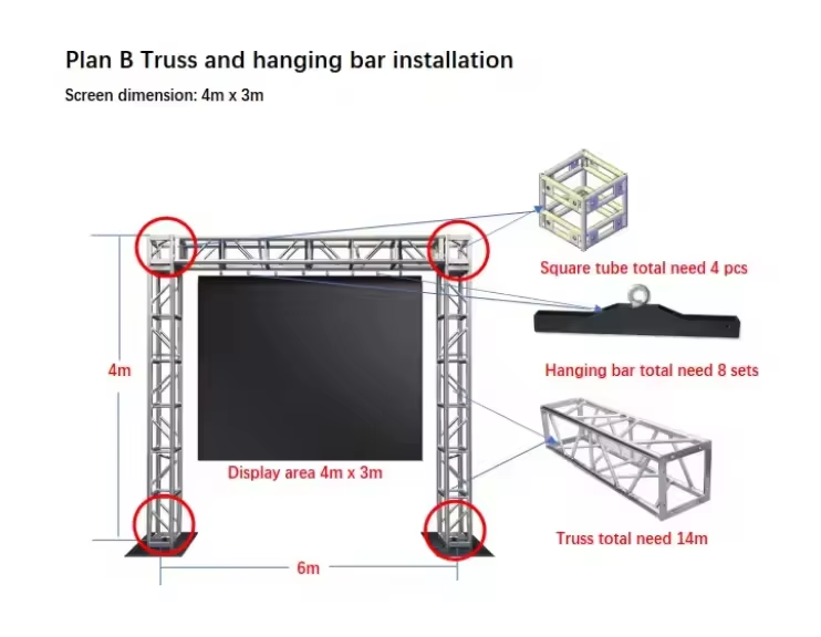 Indoor & Outdoor Rental LED Display for Stage and Live Events