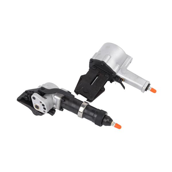 Pneumatic Steel Strapping Tool 19-32mm with Buckle Tension Seal
