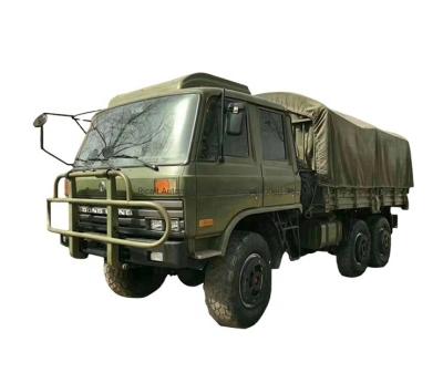 6x6 Dongfeng Off Road Diesel Truck With Tent EQ2102N 6 Wheel Automatic AWD Cargo Van