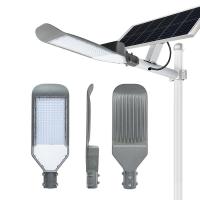 Do poder superior público da estrada da estrada a luz de rua solar rachou tudo em dois 30w 90w 6000k