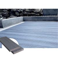 Estética de madeira real Decking composto tampado fácil instalar