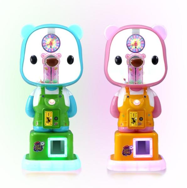 Dreamland coin operated cute bear gashapon kids gacha capsule toys vending game machine for sale