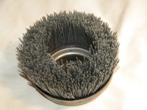 Durable 3 inch Nylon Abrasive Cup Brush for Removing Paint and Corrosion