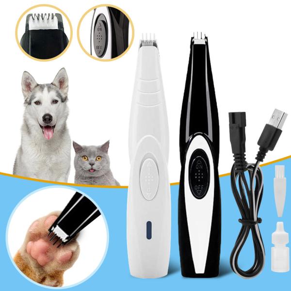 Um ajustador do cabelo do animal de estimação do interruptor do botão, animal de estimação que prepara a cabeça de cortador cerâmico de Clippers